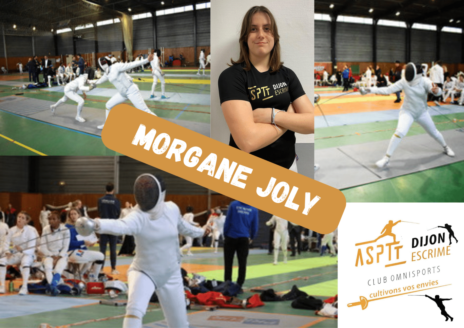 Morgane JOLY - Escrimeuse de passion ! - ASPTT Dijon